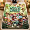 Flannel BlanketCraig of the Creek Warm Soft Throw Blanket for Indoor Sofa Bed Living Room Use