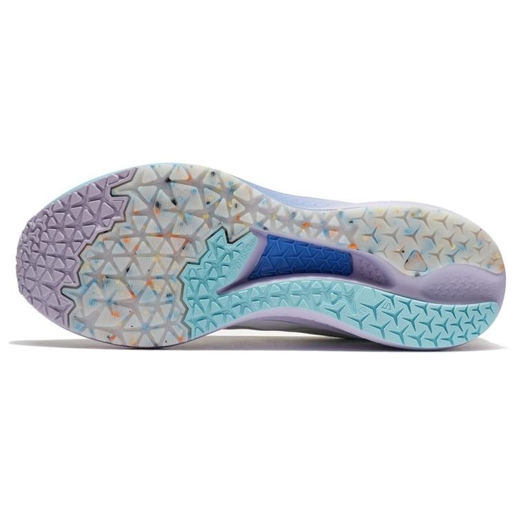 New LiNing Red Hare 5 Durable Breathable Low Top Running Shoes Women's Mist White ARMS010-1
