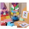 Educational Wooden Russian Tetris 3D Puzzle for Kids