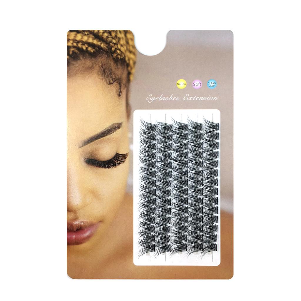 Natural Soft False Eyelashes Thick Cluster Single Eyelash Lengthening Eye