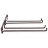 Hanging Metal Wine Cup Rack Bar Double Stemware Glass Bottle Goblet Inverted Holder