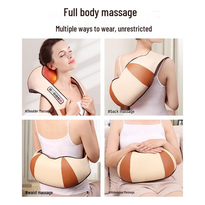 AUX Neck and Shoulder Shawl Massager CN plug (adapter included)