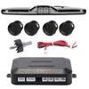 Neues LED Einparksystem Hintergrundbeleuchtung Parktronic Monitor Display Kit Rückfahrassistent 4 Sonden