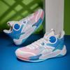 Basketball Shoes Men Summer Breathable Mesh Running Sneakers With Nonslip Soles For Youth Sports