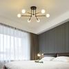 6/8 głowice LED lampa sufitowa do salonu Nordic światło kopuły oświetlenie do dekoracji domu oświetlenie naturalne żyrandol;