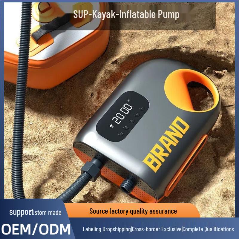 Kompakte kabellose elektrische Luftpumpe für Auto, Zelt, SUP, Kajak