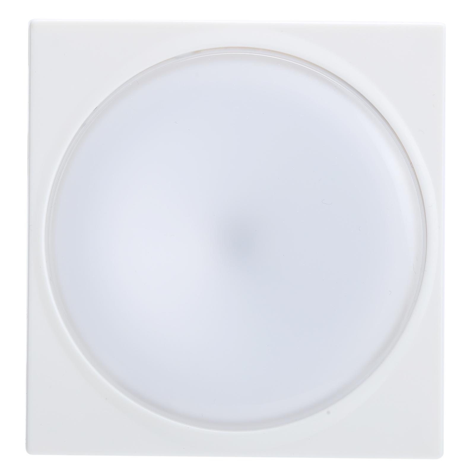 

Tap Light LED Square Hand Press Touch Push Cabinet Closet Night Cold White Light