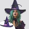 Soft Fashionable Hat Gothicism Witch Costume Hat Outdoor Activity Hat for Female Theme Party Headwear