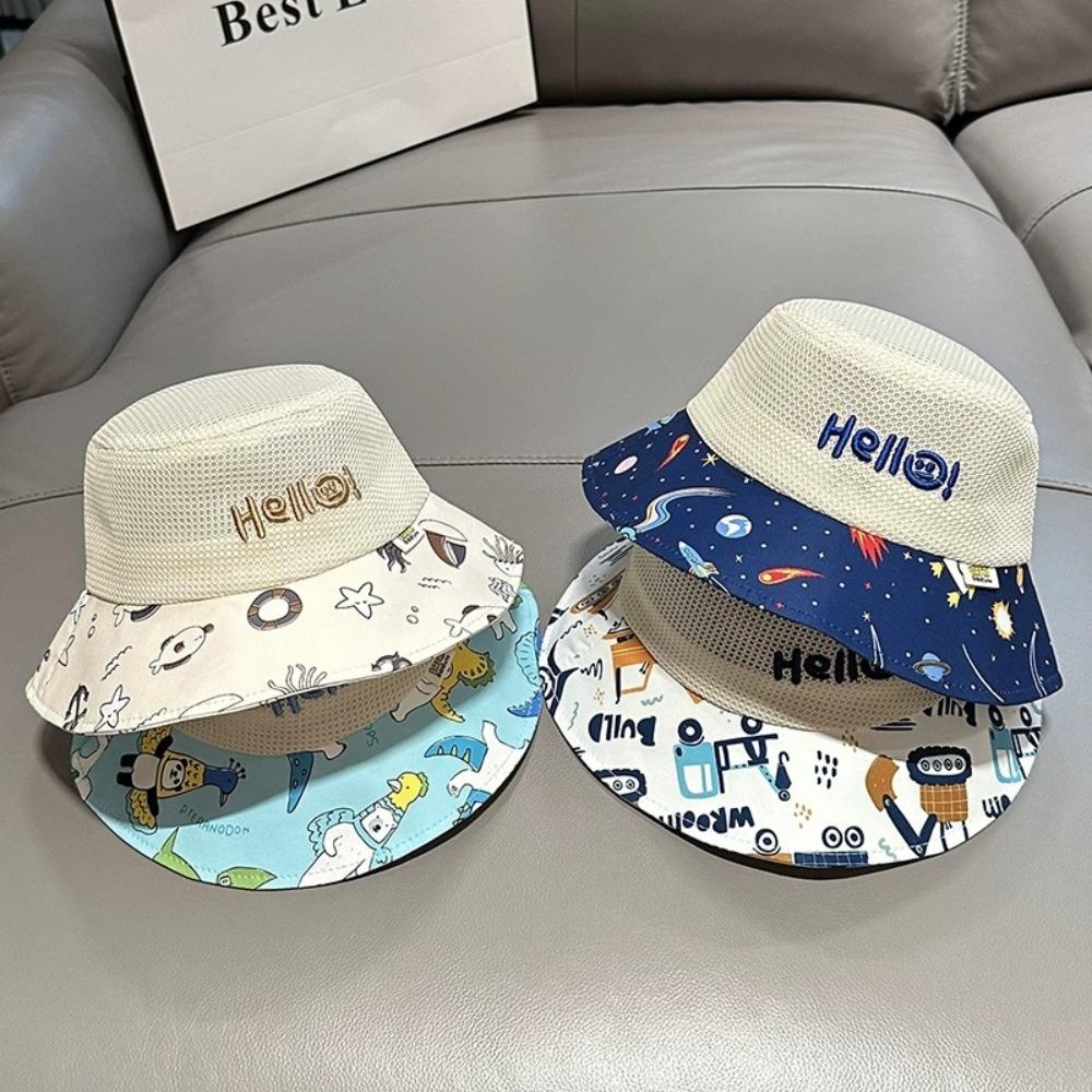 

UV Protection Kids Bucket Hat Summer Sun Cap Outdoor Panama Hat for Toddler