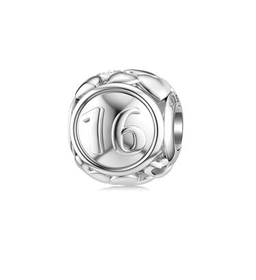 New Copper Charm Compatible With Authentic Bracelets Accessories Women Jewellery Birthday Cake Figure Hot Air Balloon