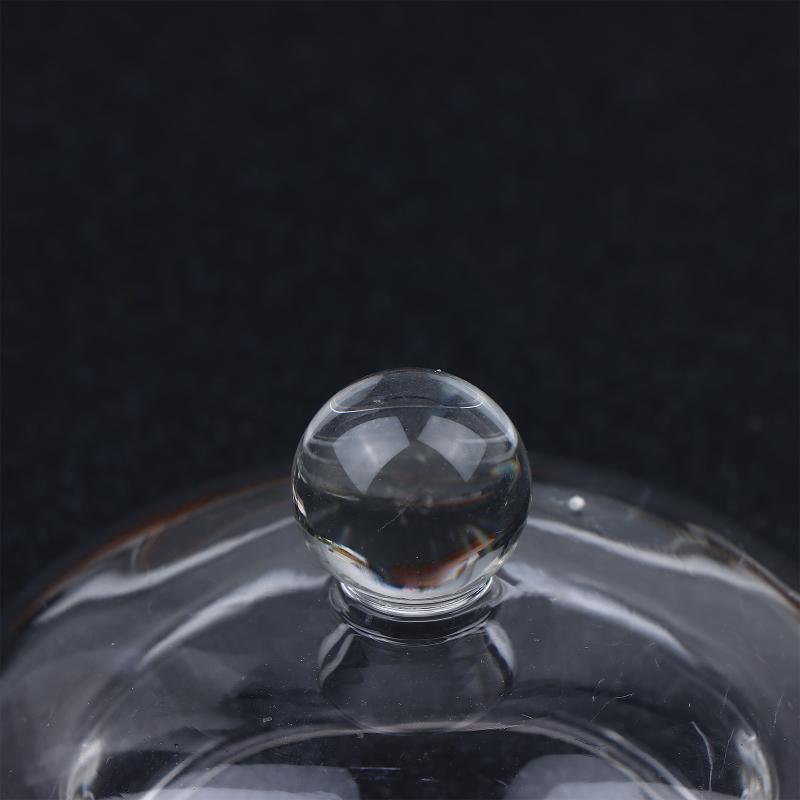 Teekanne Deckel Ersatz Glasdeckel Hitzebeständiger Glasdeckel Sieb Kanne Glasabdeckung Filter Für Haushalt Reise Ersatz