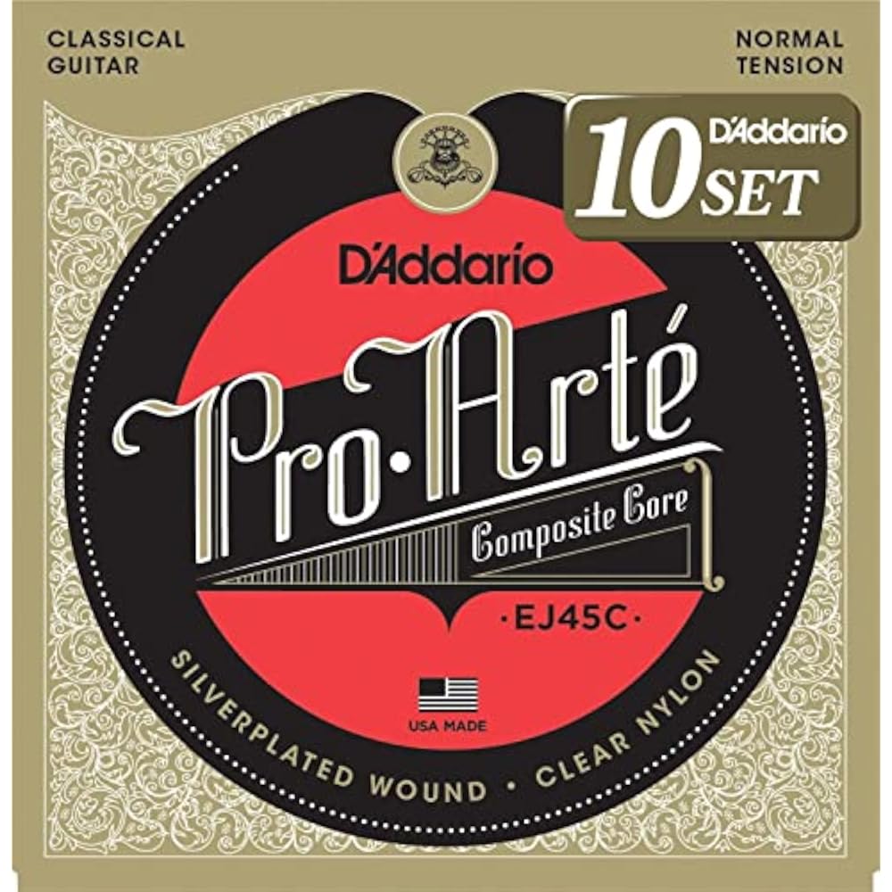 D Addario Daddario Classical Guitar Strings Pro Arte Composite Normal EJ45C x 10 Set [Domestic Ge...
