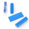 50 Stück Flacher PVC Schrumpfschlauch Batteriehülle für 18650 Lithium-Batterie Schrumpfschlauch Sortiertes Set Selbstklebender Isolator