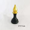 Collection Objects International Chess Ornaments Black White King Height Chess  Home Decor