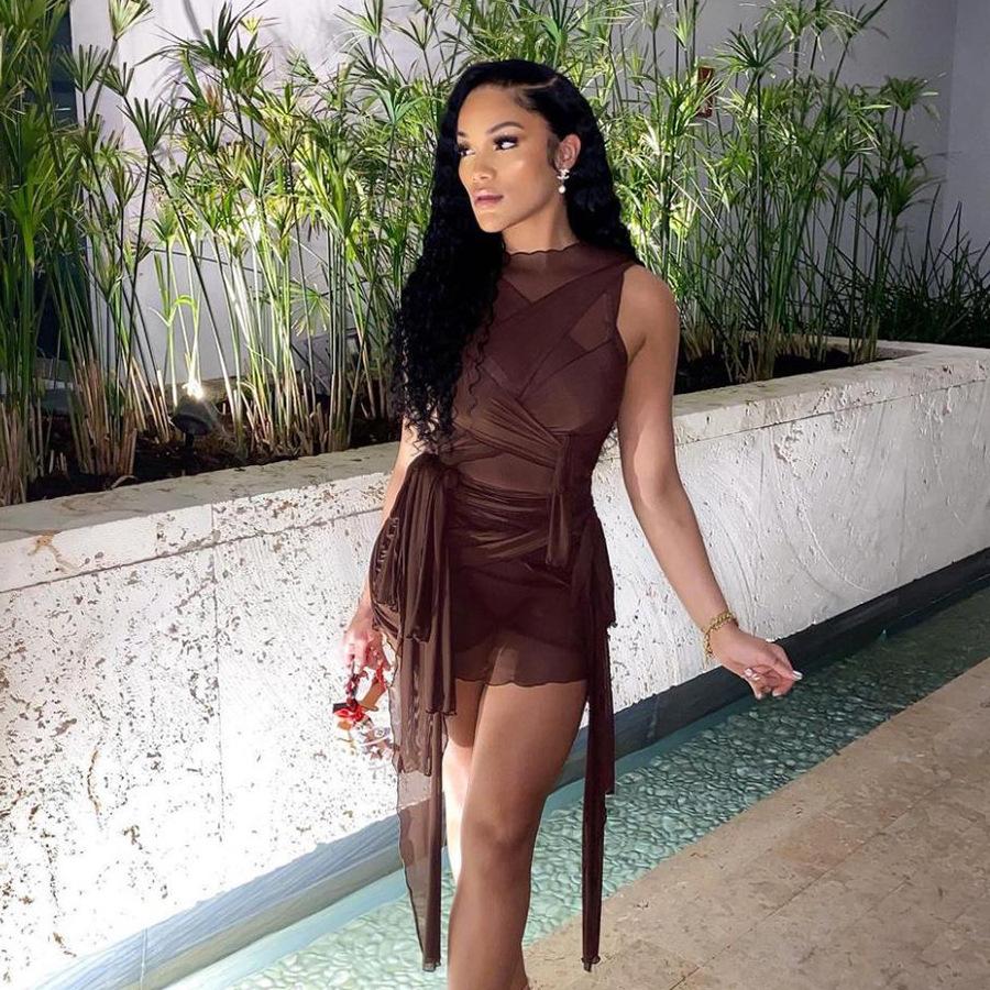 see through club dresses for sale Everyday Midi Dress | White