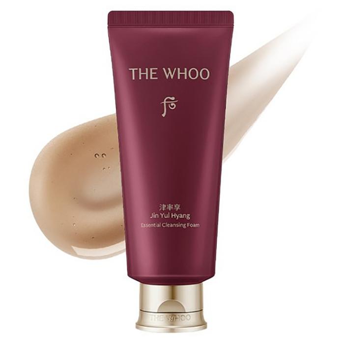 The history of whoo JinYulhyang Jin Essence Cleansing Foam – Luxury Herbal Brightening & Moisturising Face Wash, Korean