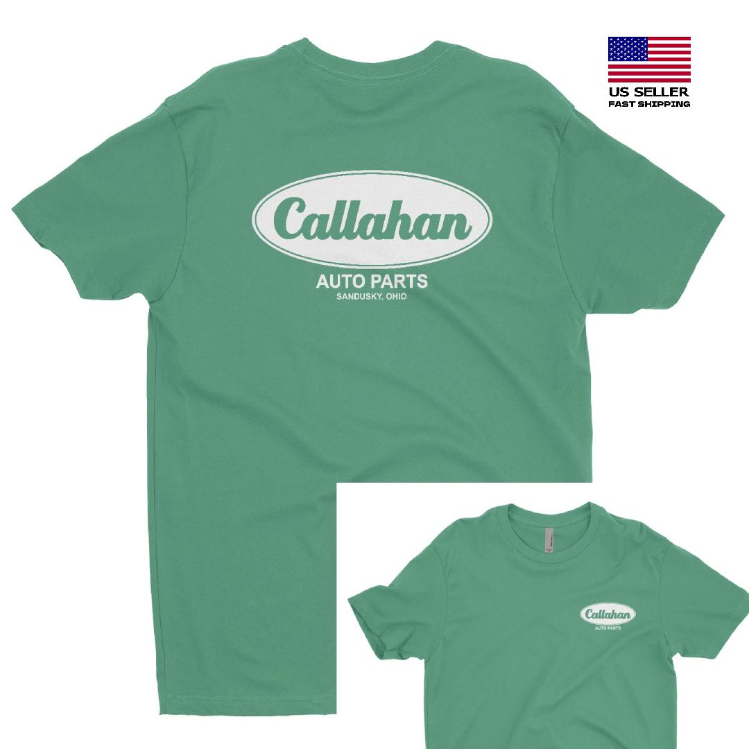 Двусторонняя футболка унисекс Callahan Auto Parts Sandusky Ohio в стиле «Томми Бой» XL