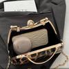 Exquisite Texture Small Bag Female New Chain Crossbody Bag Fashion Leopard Print Portable Dinner Bag Handbags AVE