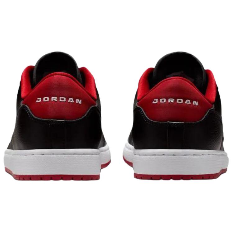 Jordan COURT CONNECT Low top Vintage Basketball Shoes Men's Black Red IQ5698-003