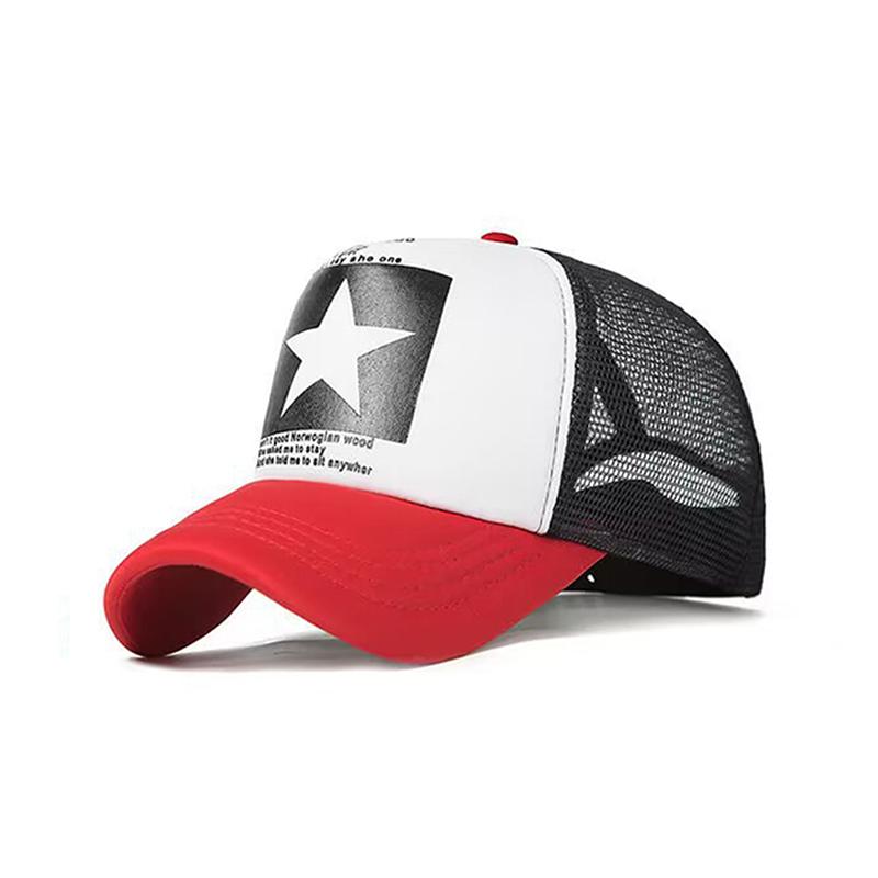 Baseballkappe Snapback Mesh-Hüte Hip Hop Kappen Männer Frauen Outdoor Lässig Sonnenhut