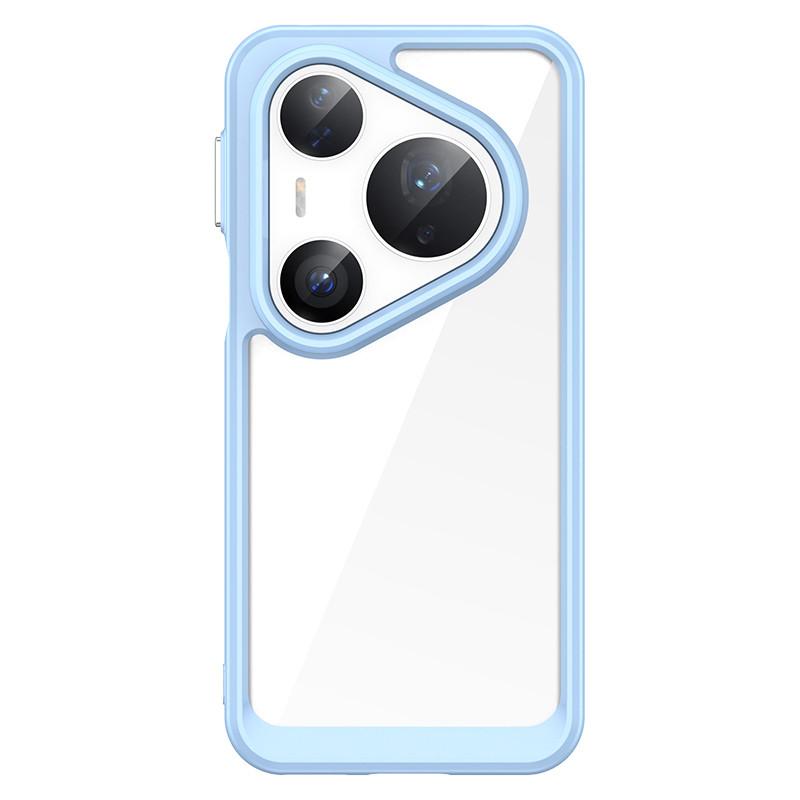 

For Huawei Pura 80 Ultra Case Huawei Pura 80 Ultra Cover TPU Border Acrylic Backplane Protective Phone Cases Pura 80 Ultra Funda Huawei Pura 80 Ultra