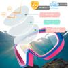 HEARTST Swimming Goggles with Nose Strap and UV Adjustable and Case for Ages Children's Earplugs, Protection, Anti-Fog, Leak-Resistant, Strap,