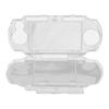Universal Protective Case Stylish Prevent Slipping Shockproof Transparent Protective Shell with Movie Bracket for PSP