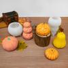 Halloween Pumpkin Silicone Mold Diy Aromatherapy Candles Drip Resin Plaster Ornaments Mould Handmade Soap Candle Making
