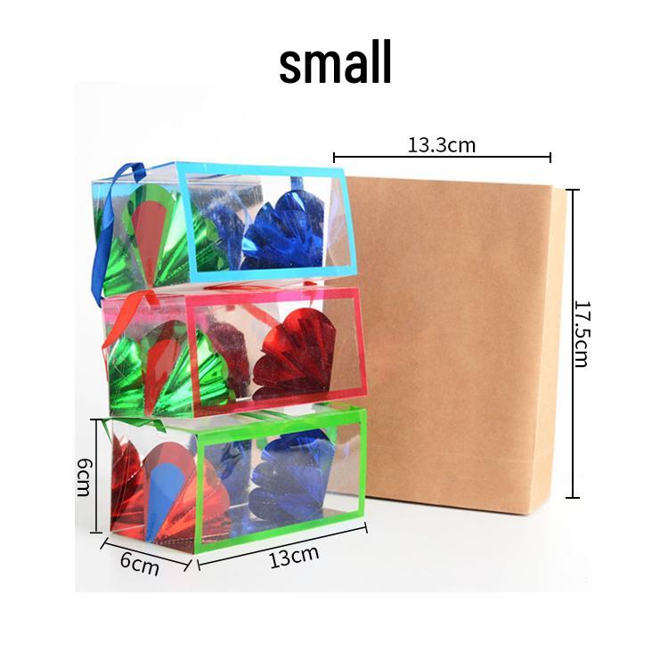 Набор магического реквизита: Бесплатная доставка Коробка для выступления с цветами и бумажным пакетом One Set