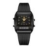 LIEBIG Outdoor Digital Quartz Watches For Mens Women Fashion Casual Dual Display Time Sports Week 3Bar Waterproof Wristwatches