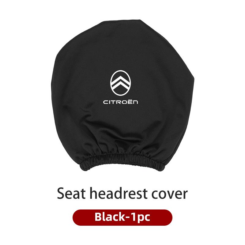 Car Headrest Cover Soft Seat Headrest Cover Car Headrest Cover Dustproof Cover For Citroen C4 C3 C5 C1 Berlingo Celysee Picasso