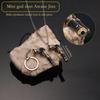 Valorant Arcane Jinx Marksman Necklace & Mini Justice Keychain Set