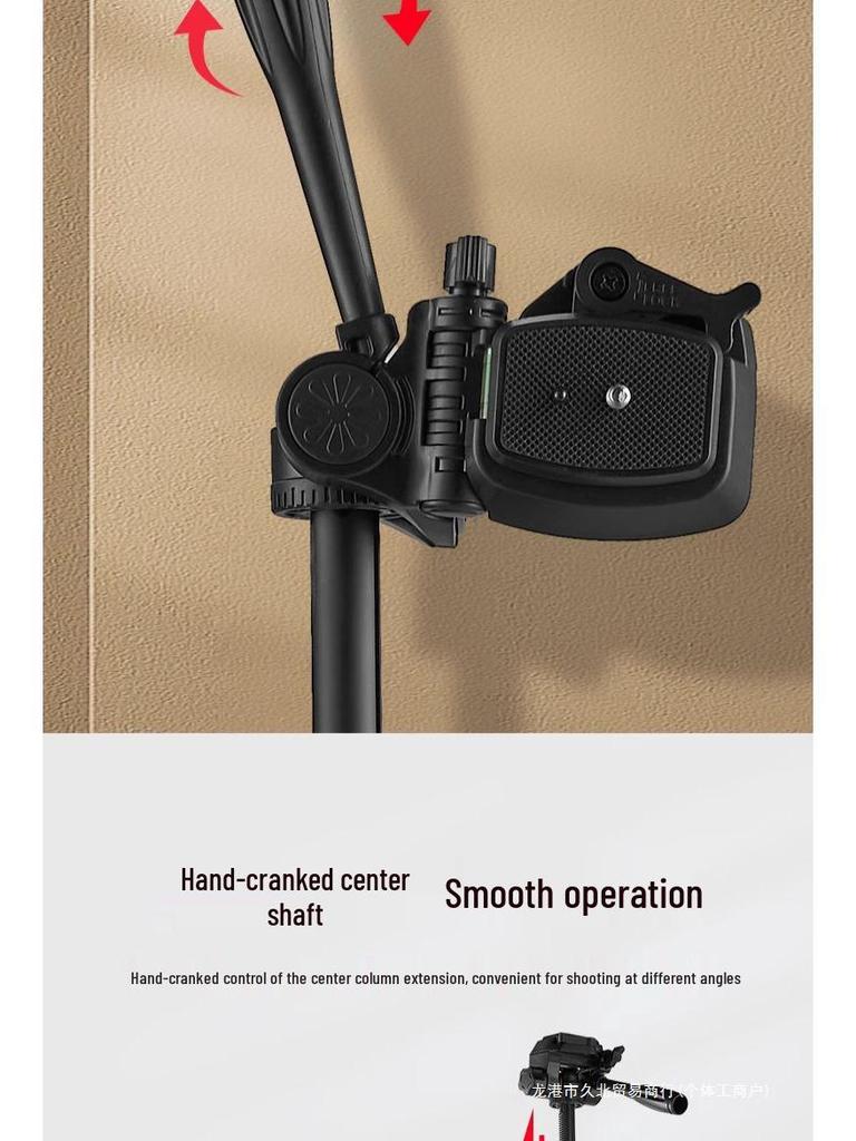 Tragbares Teleskop-Mini-Stativ: Multifunktionaler Desktop- & Bodenständer-Handyhalter für Live-Übertragungen.