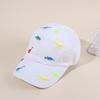 Bear Cap Baby 1-5 Years Old Baby Spring and Summer Sun Protection Baseball Cap Cotton Breathable Hat for Boys Girls