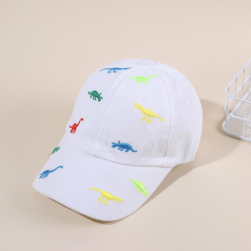 Bear Cap Baby 1-5 Years Old Baby Spring and Summer Sun Protection Baseball Cap Cotton Breathable Hat for Boys Girls