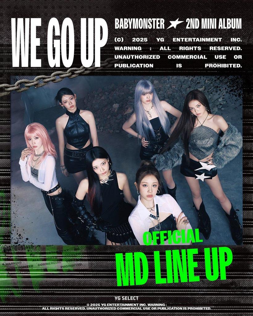 BABYMONSTER 2nd MINI ALBUM [WE GO UP] Offline Exclusive
