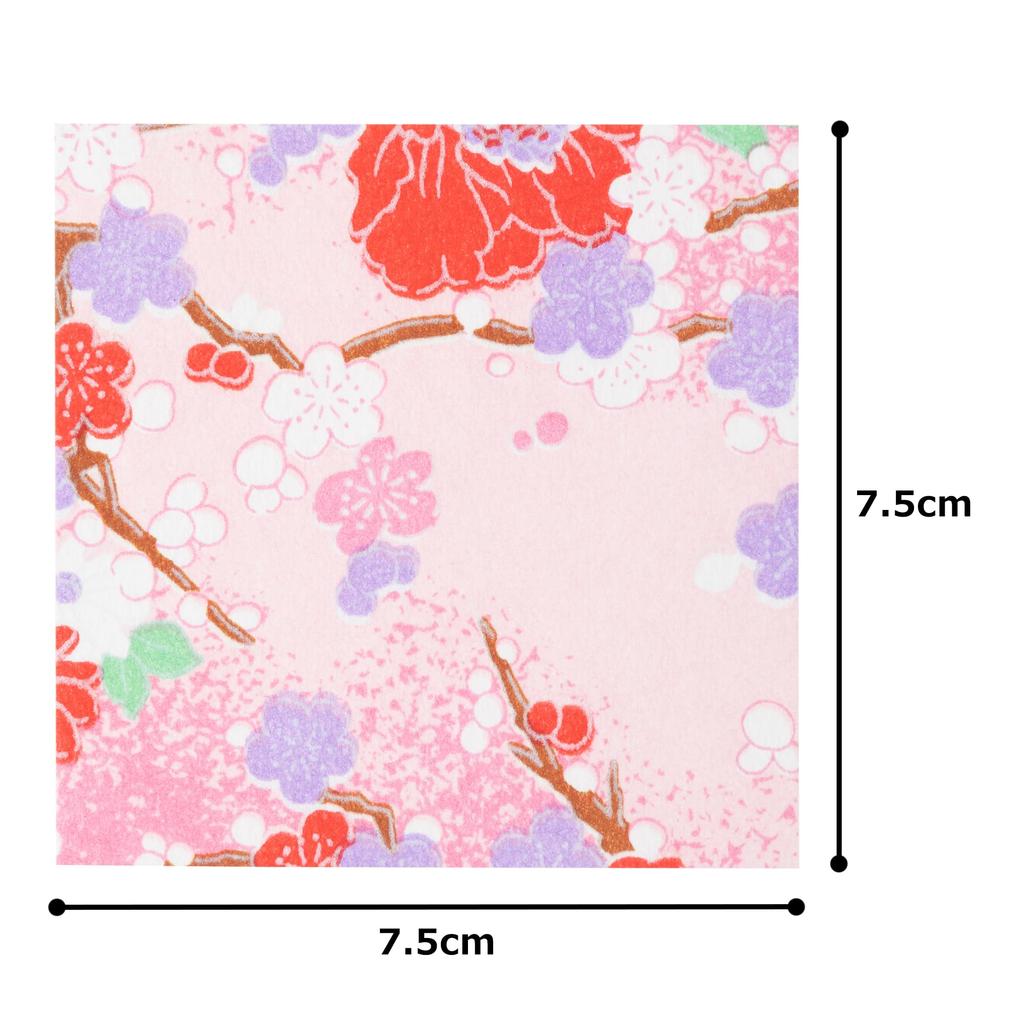Washi Kawasumi Chiyogami Yuzen Washi x cm 100 1 sheet 100 sheets total 7.5 7.5 patterns, each,