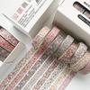 Roll Vintage Washi Tape Set Scrapbooking Diy Journal Stationery Masking Tapes Deco Art Supplies Gift Sticker