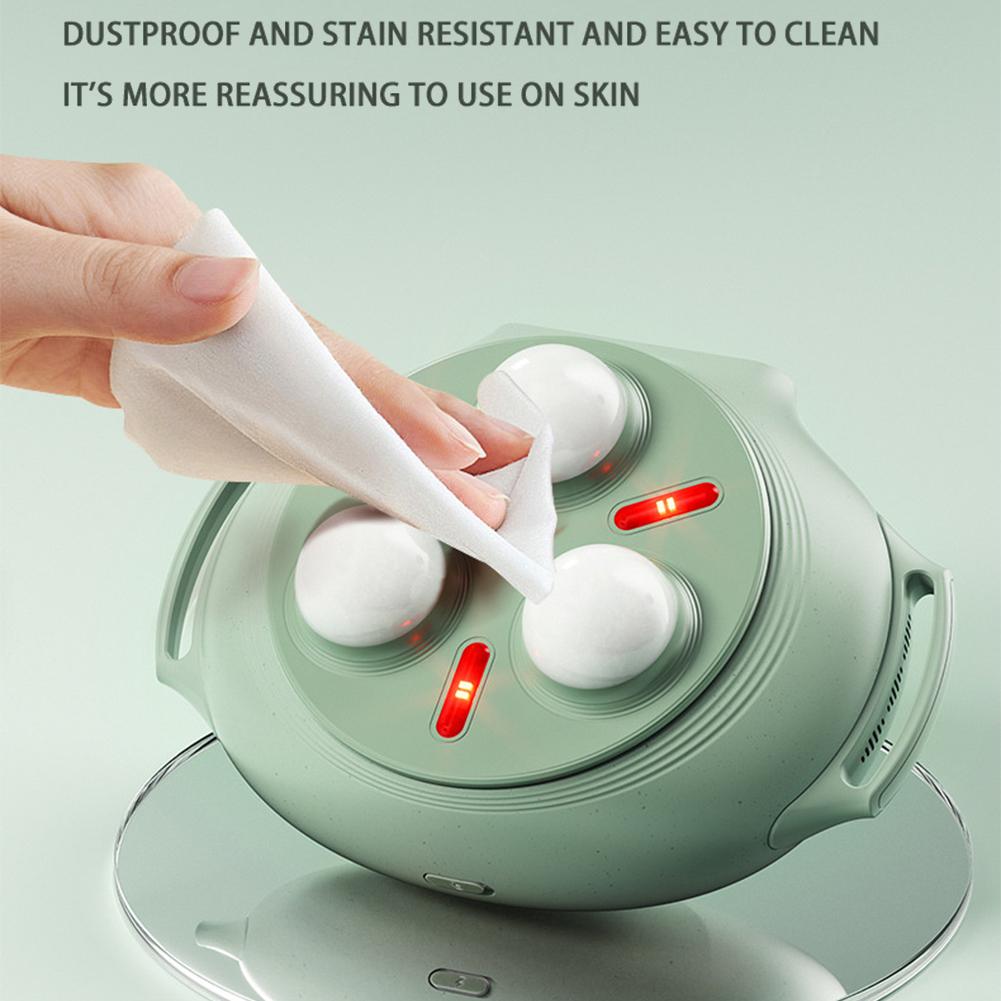 Elektrischer Bauch-Cellulite-Massagegerät Tragbarer Cellulite-Massagegerät Tragbarer Lymphdrainage-Massagegerät für Magen Bauch