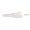 White Color Paper Decorative Umbrella Parasol School Decor Photo Prop (60cm)