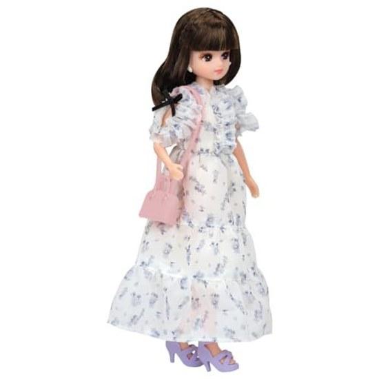 Takara Tomy Licca-chan Doll LD-15 Petit Blossom Dress-Up Toy Pretend Play Ages 3 Up