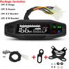 A Universal Digital Motorcycle Meter Speedometer LCD Digital Odometer RPM Fuel Level Meter Turn Signal Light for Motorcycle