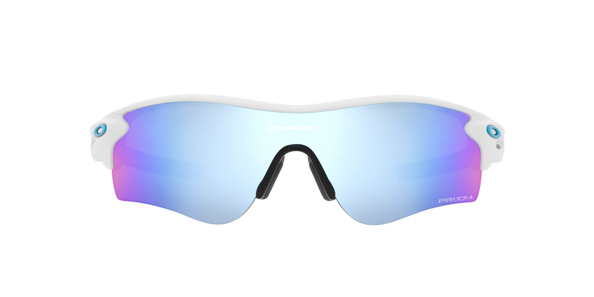 

Oakley OO9206 RADARLOCK PATH Matte White Deep Water Polarized Size 38 (A) Sunglasses, Frame/Prizm Lens,