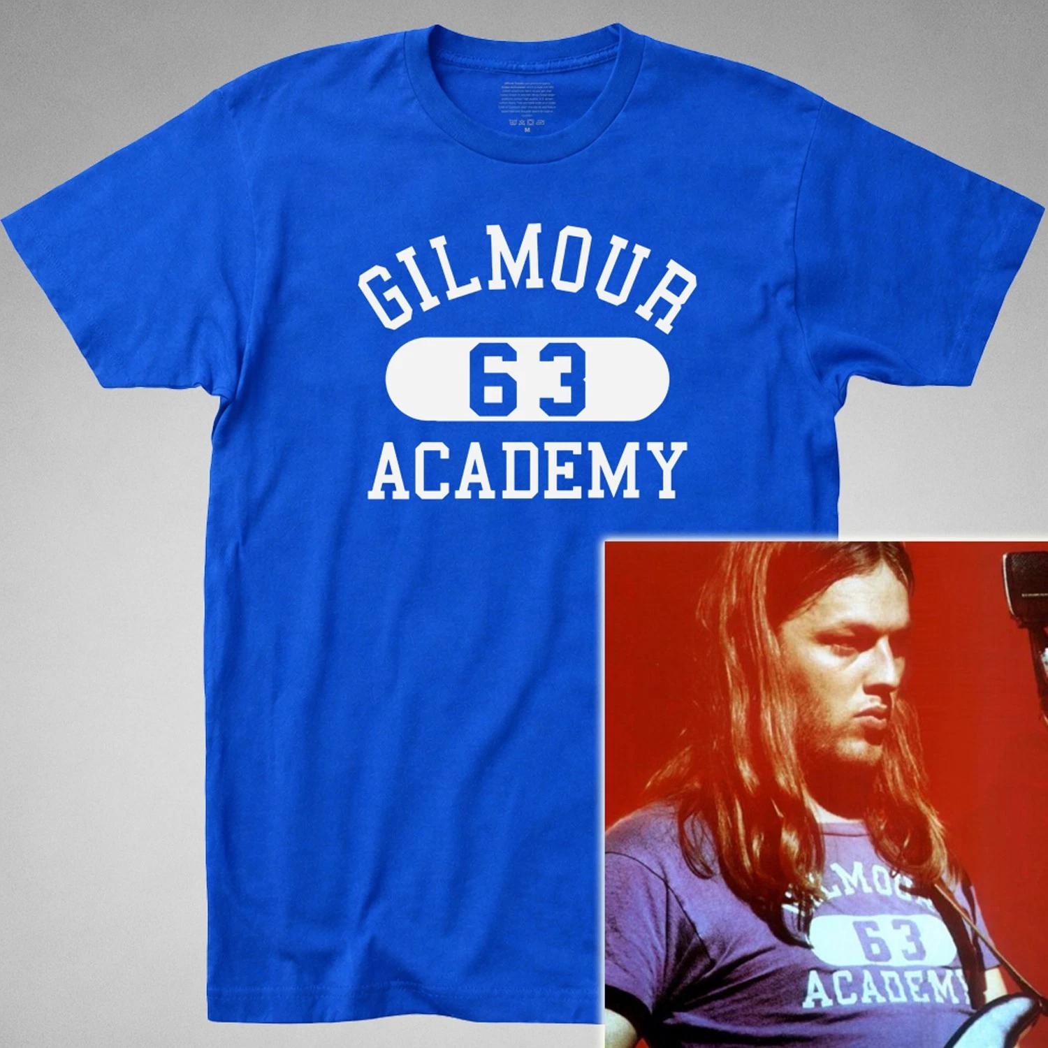 GILMOUR ACADEMY 63 T SHIRT tee Pink Floyd David Gilmour dark side moon pig rock L