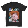 The Friendly Chucky T-Shirt Men Horror Movie Fun Pure Cotton Tees Round Neck Short Sleeve T Shirts Summer Clothes