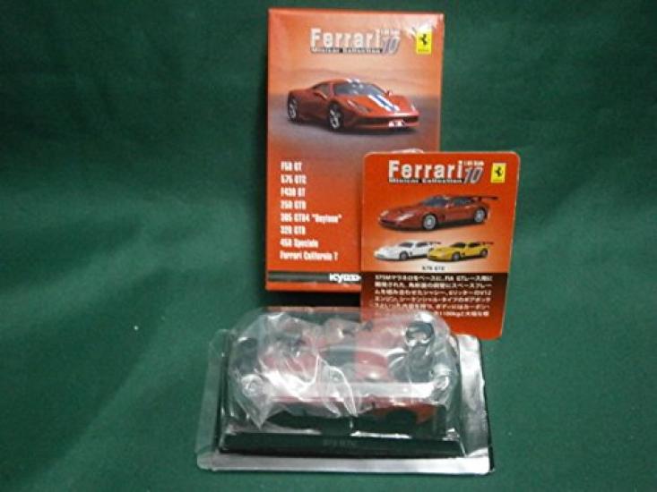 

Коллекция мини-автомобилей Kyosho Ferrari Kyosho 10 Circle K Thanks 575 GTC Один предмет 1/64 (красный) красный