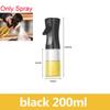 2 In 1 Oil Sprayer Spray Sprayer Oil Dispenser Kitchen Spray Oil Bottle for Olive Oils Cooking Frying BBQ Camping Large Capacity