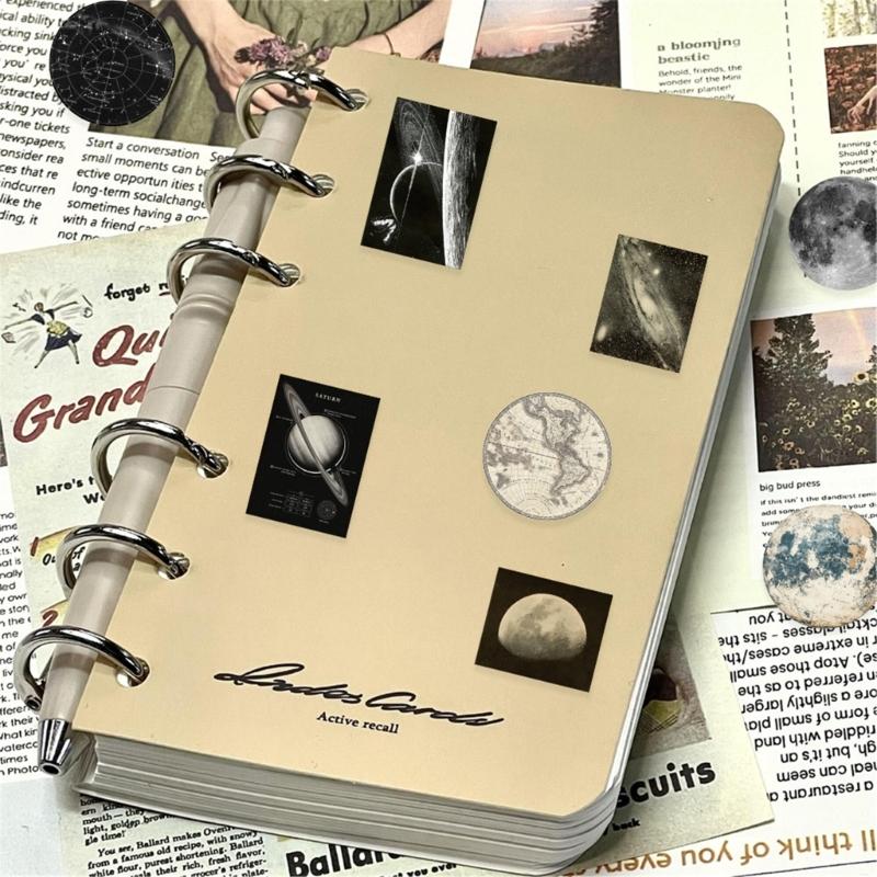50 Listů Voděodolná Samolepka Jednoduchá Samolepka Dekorativní Samolepka Samolepka na Scrapbooking pro Deník