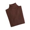 Women Bottom Sweater Turtleneck Long Sleeve Slim Fit Knitting Tops