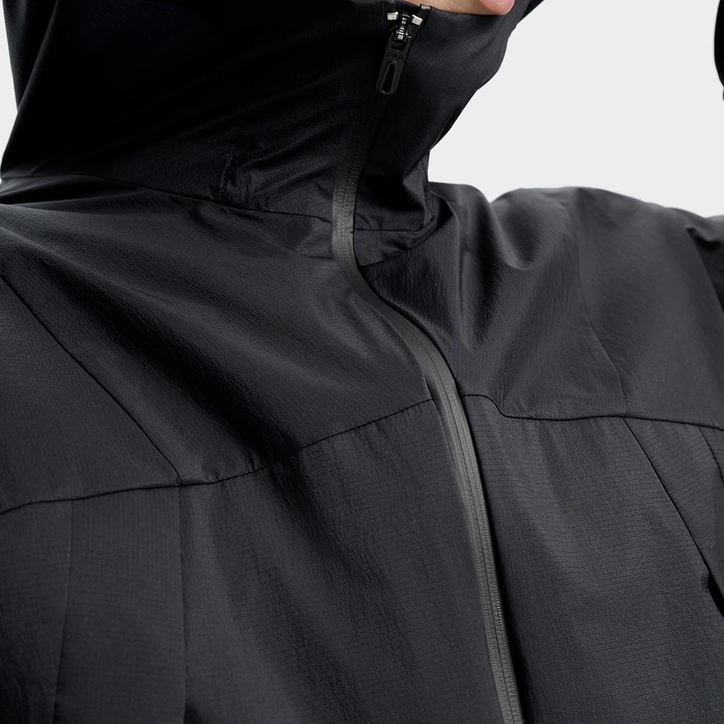 New FILA Jackets Men's Pitch Black A11M431714FBK